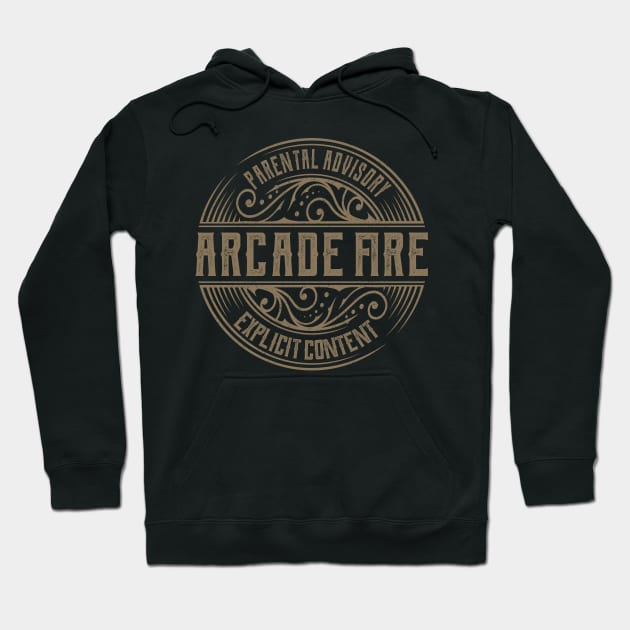 arcade are vintage ornament Hoodie by irbey